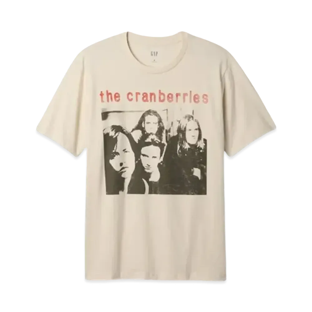 GAP Cranberries Graphic T-Shirt "New Off-White"