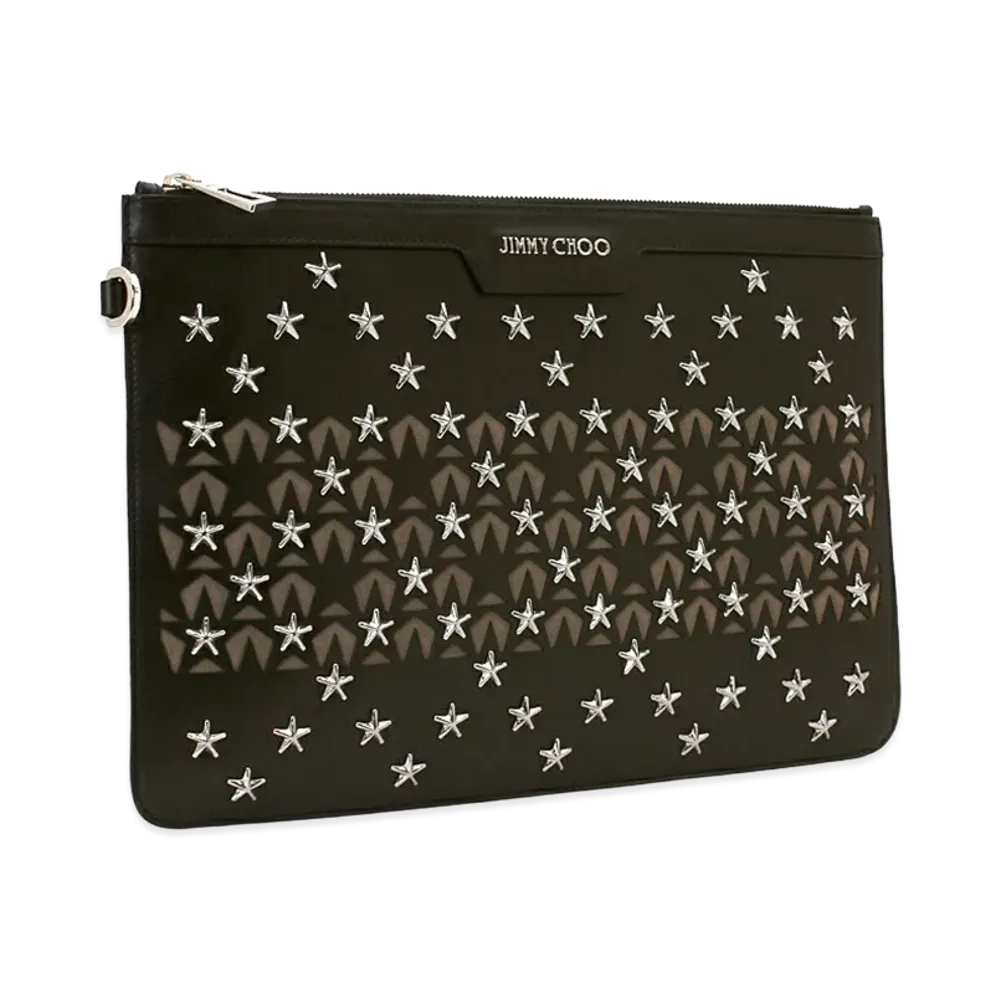 Jimmy Choo Clutch Bag "Black Mix"