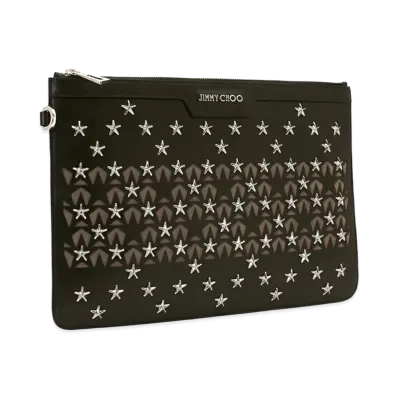 Jimmy Choo Clutch Bag "Black Mix"