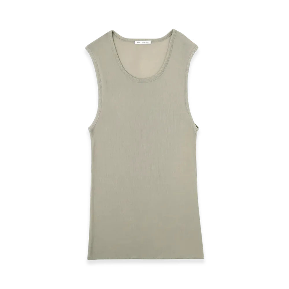 AMI PARIS Long Tanktop "Argile"