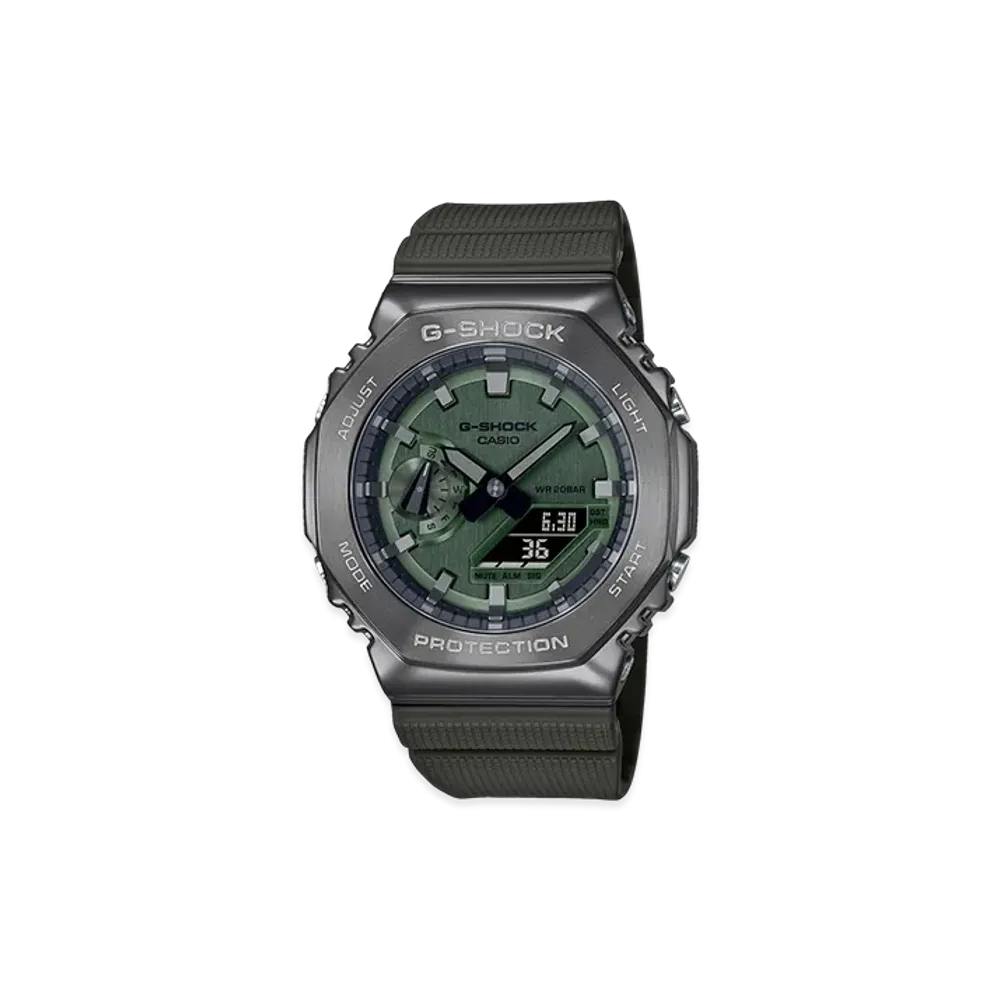 Casio G-Shock 2100 Series Ana-Digi M Watch "Olive"