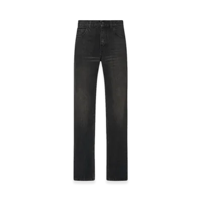 The Row Women's Carlyl Cotton Jeans "Black"