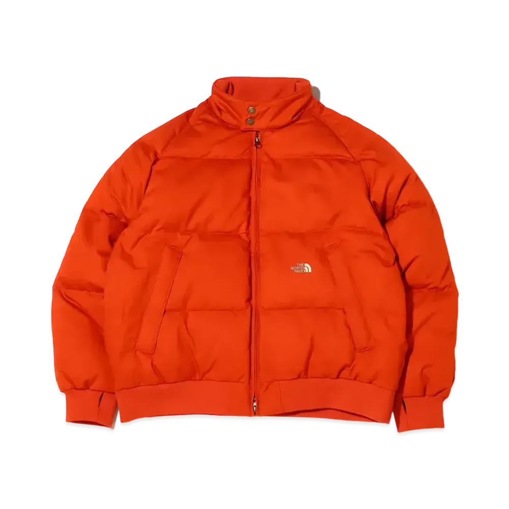 The North Face x Purple Label Lightweight Twill Mountain Down Jacket "Orange" (ND2265N)