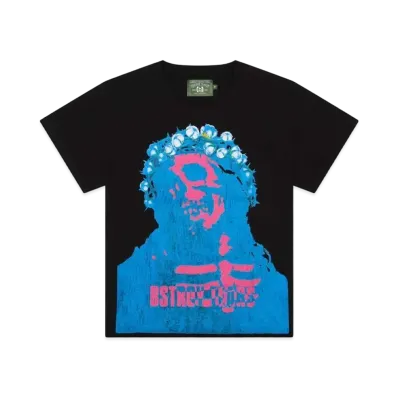 DENIM TEARS x Bstroy Tears Crown Made of Cotton Tee "Black"