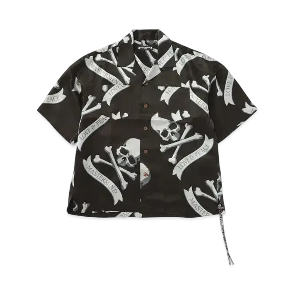 mastermind WORLD Tropical Skull SS Shirt "Black"