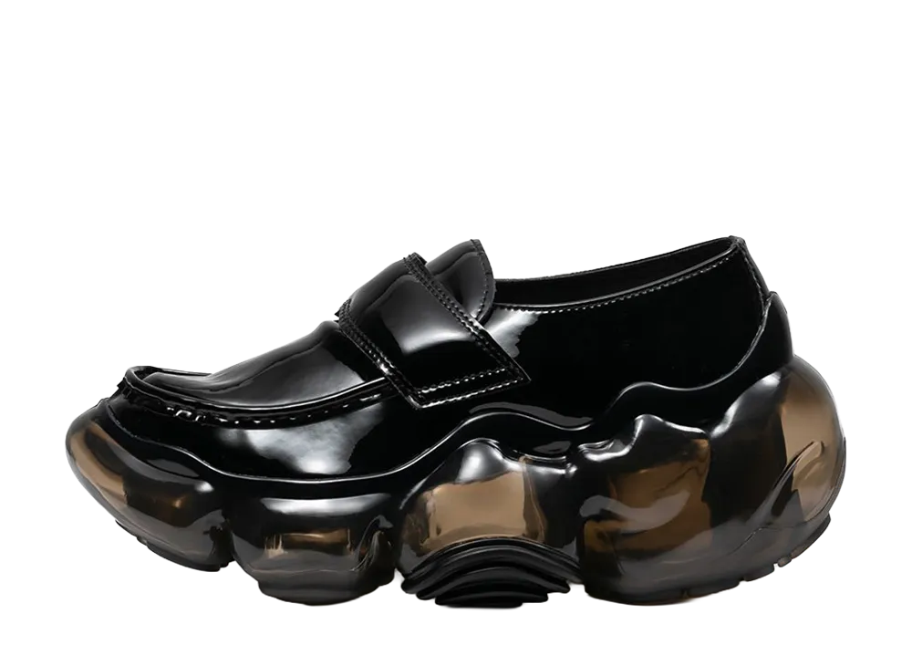 grounds MOOPIE LOAFER "Enamel Black/Black"
