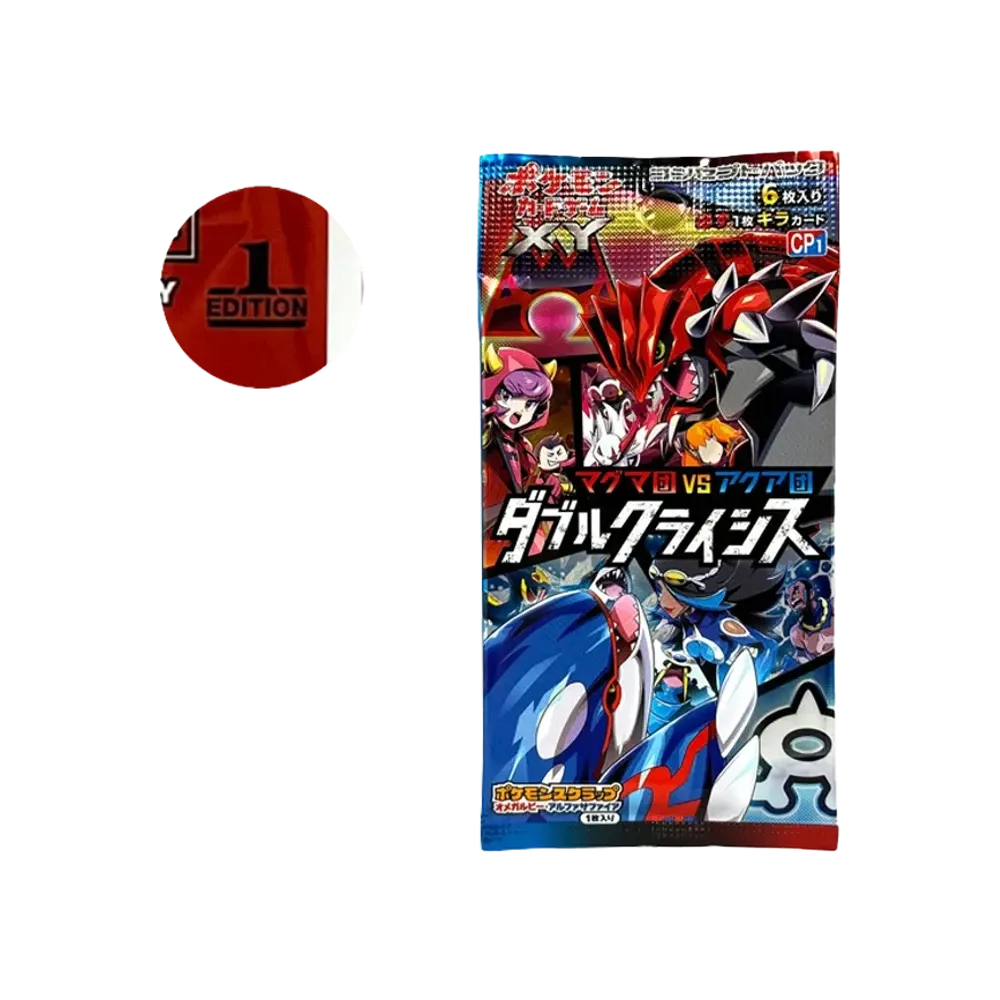 ポケモンカードゲーム XY コンセプトパック マグマ団VSアクア団 ダブルクライシス 1ED パック