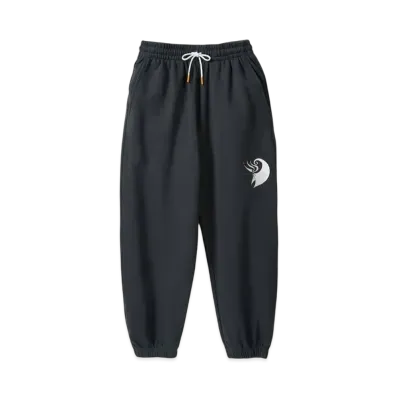 graniph x THE NIGHTMARE BEFORE CHRISTMAS Ghost Dog Zero Heavyweight Fleece Sweatpants "Sumikuro"