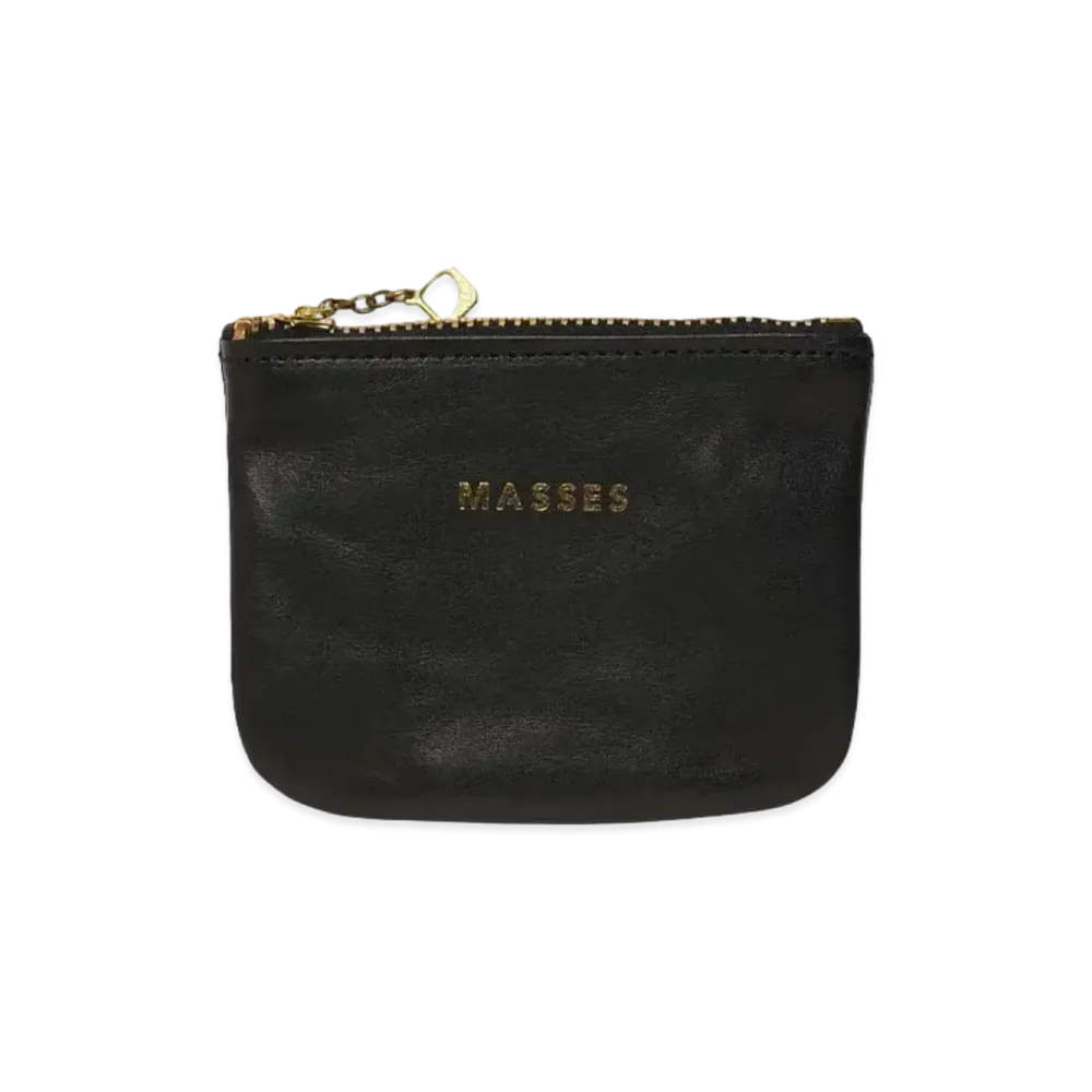 MASSES COIN PURSE M "BLACK"