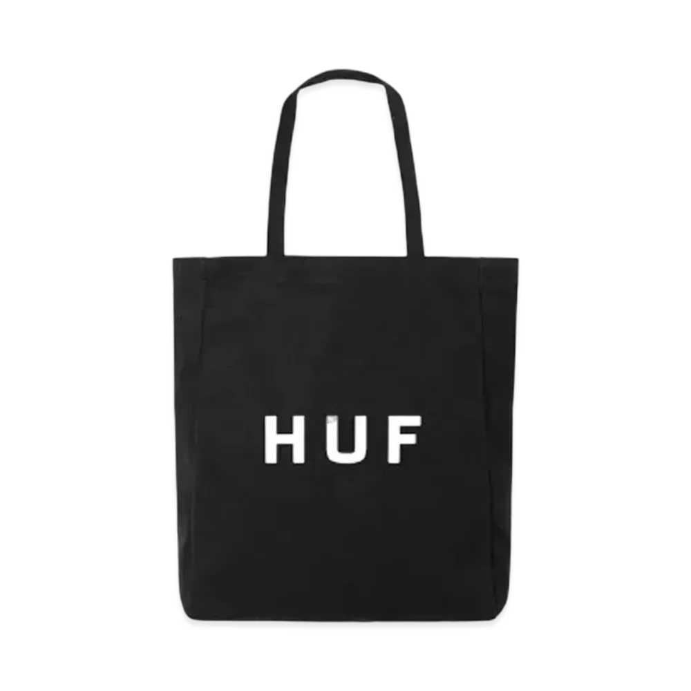HUF OG Logo Tote Bag M "Black"