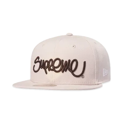 Supreme Handstyle New Era "Stone"
