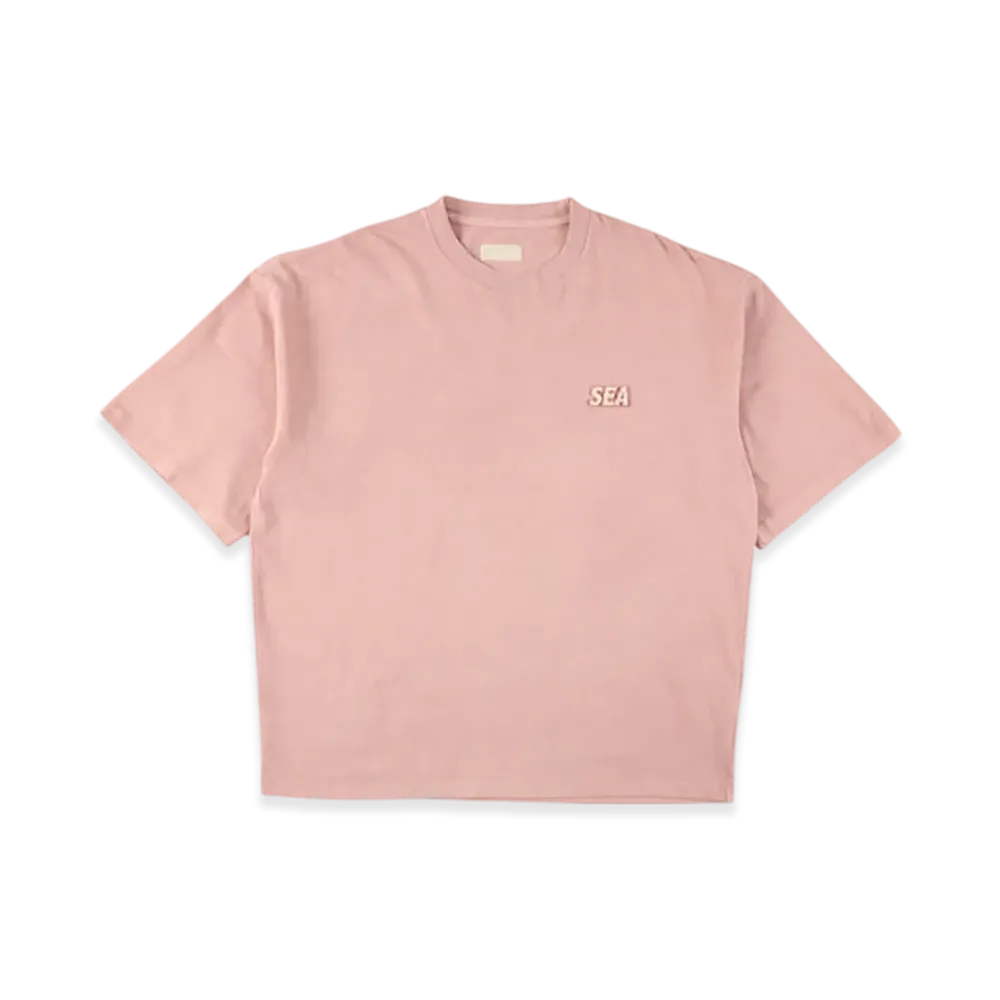 WIND AND SEA Cozy S/S Tee "Pink/Gray"