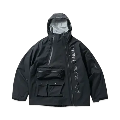 TIGHTBOOTH 3 Layer Mountain Parka "Black"
