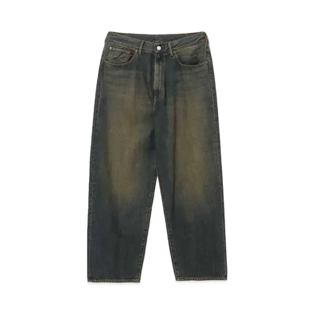 BEAMS Wide Fit Denim Pants "Dusty Indigo"