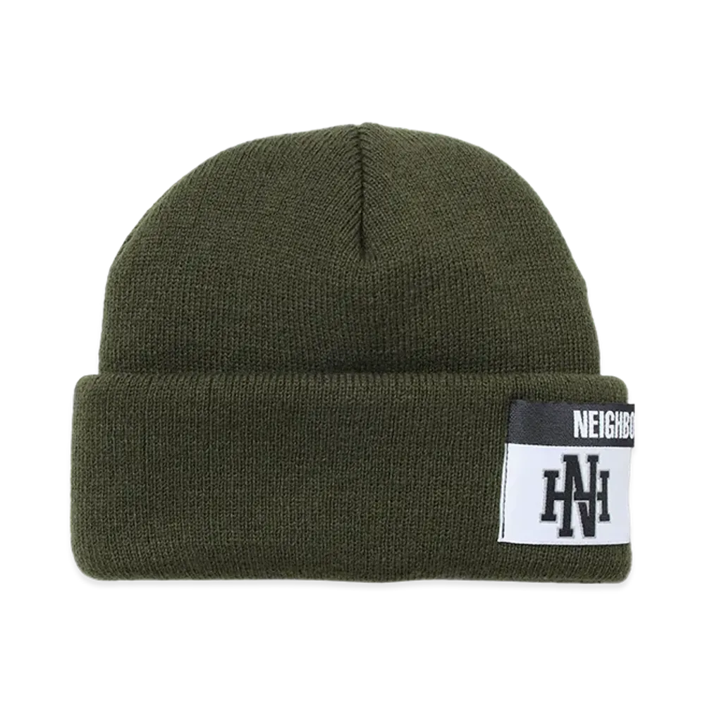 NEIGHBORHOOD One Third Kids OT. Beanie "Olive Drab"
