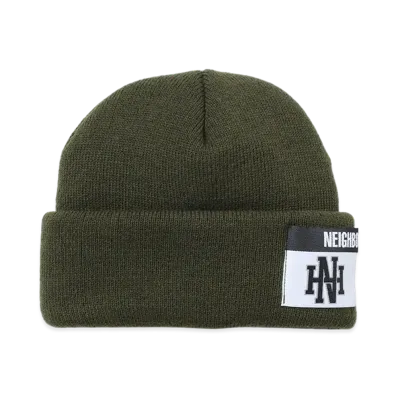 NEIGHBORHOOD One Third Kids OT. Beanie "Olive Drab"