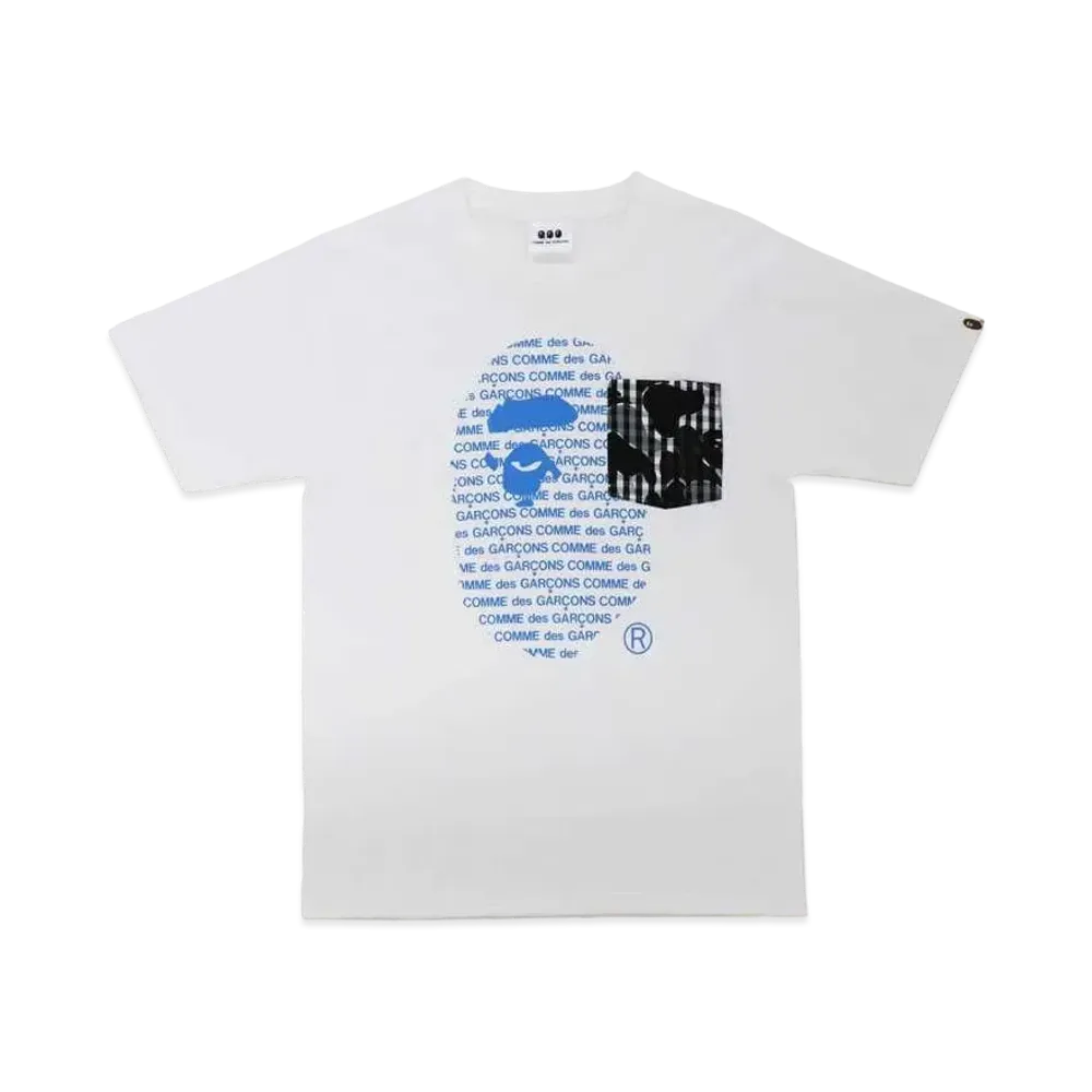 A BATHING APE CDG OSAKA TEE #1 "White"