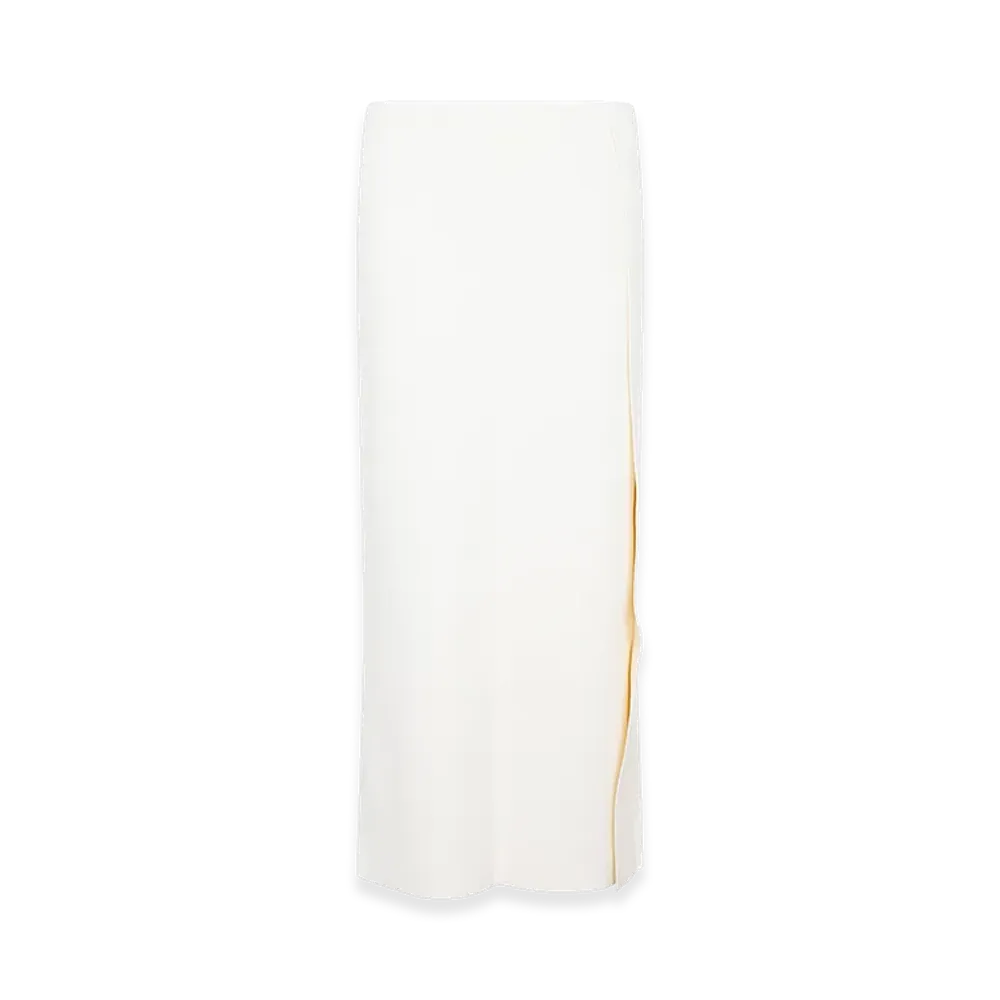 Jil Sander Women's Viscose Skirt "White"