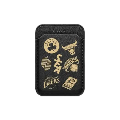 WIND AND SEA x NBA x CASETIFY (Team Logo) Magsafe Wallet "Black"
