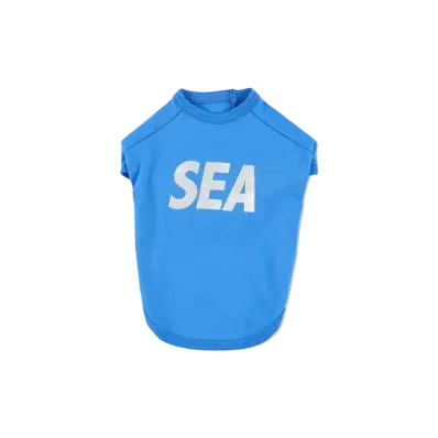 WIND AND SEA Sea Dog T Shirt "Blue"