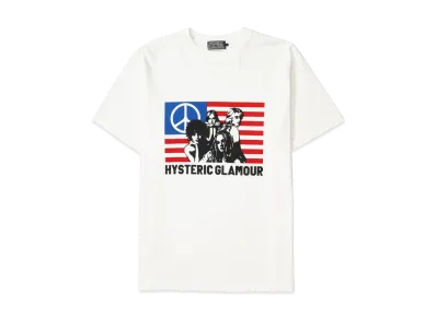HYSTERIC GLAMOUR Free Bird Tee "White"