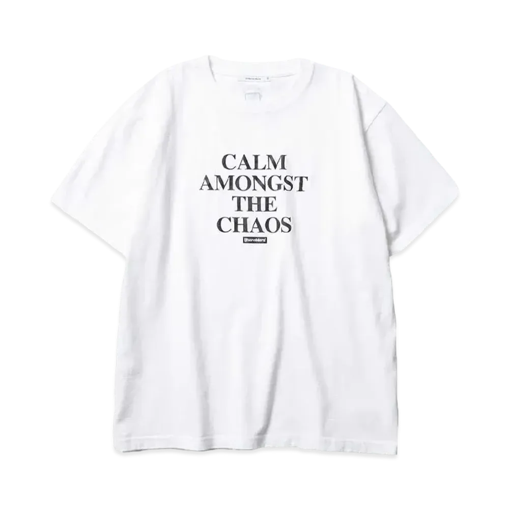 Liberaiders LR SLOGAN TEE "WHITE"