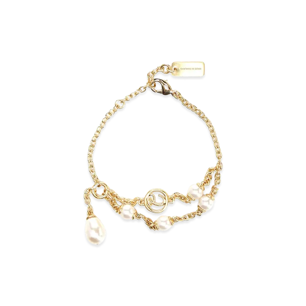 Chloe Women's Bracelet With Pearls "Gold"