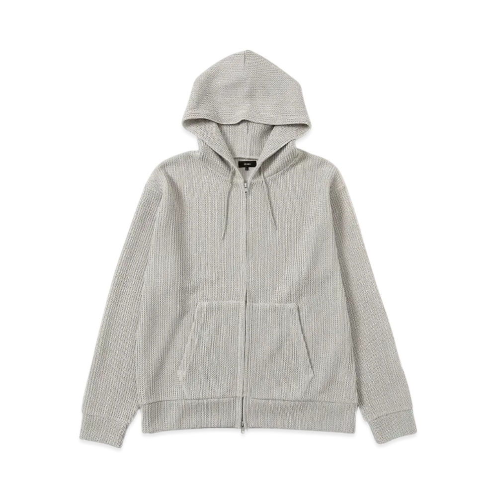 BEAMS Mesh Hoodie "Silver"