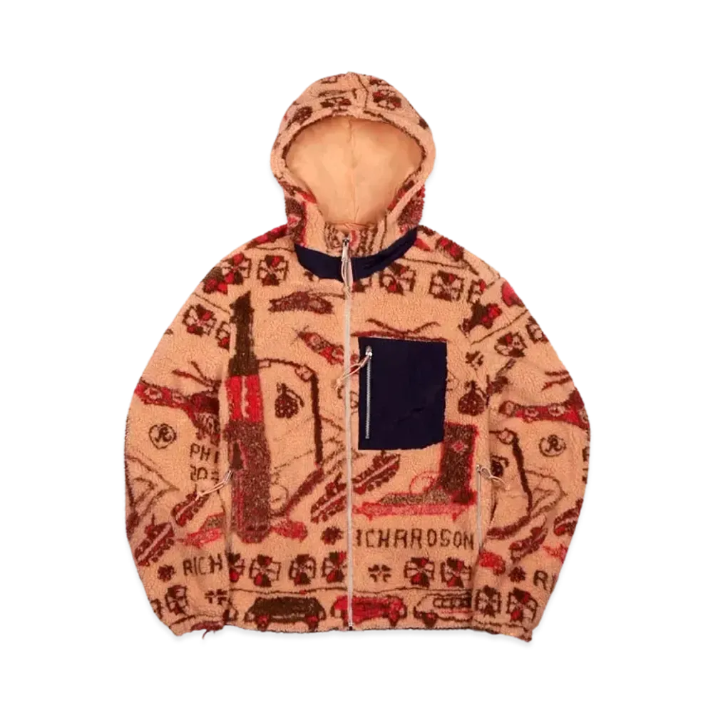 Richardson WAR RUG POLAR FLEECE HOODIE "Orange"