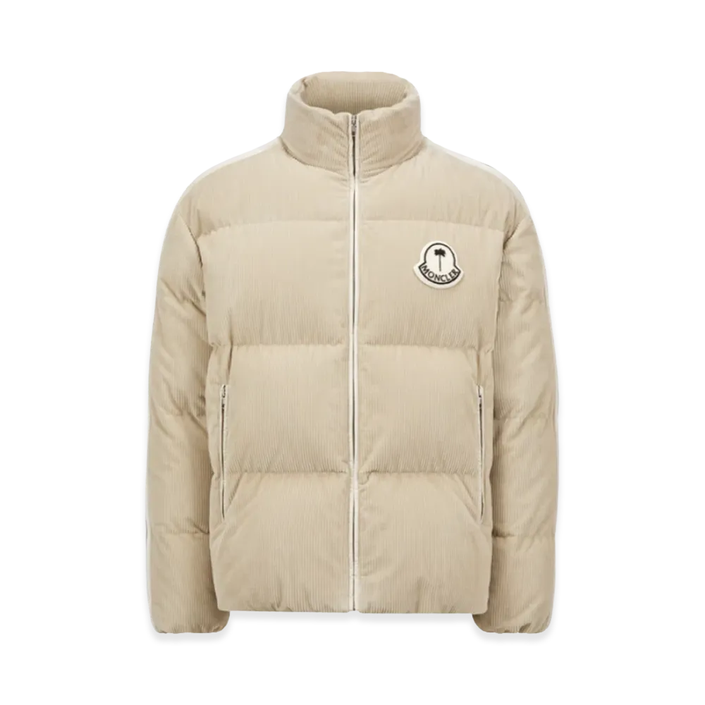 MONCLER x Palm Angels Abrolhos Short Down Jacket "Beige"