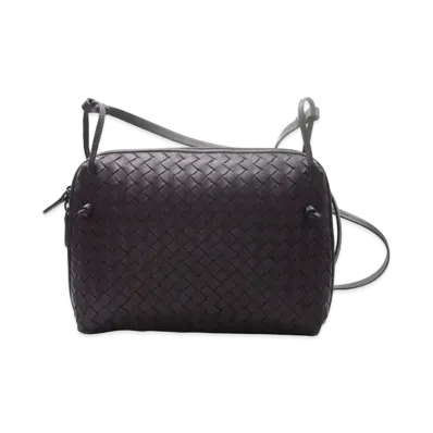 Bottega Veneta Lambskin Crossbody Bag "Purple"