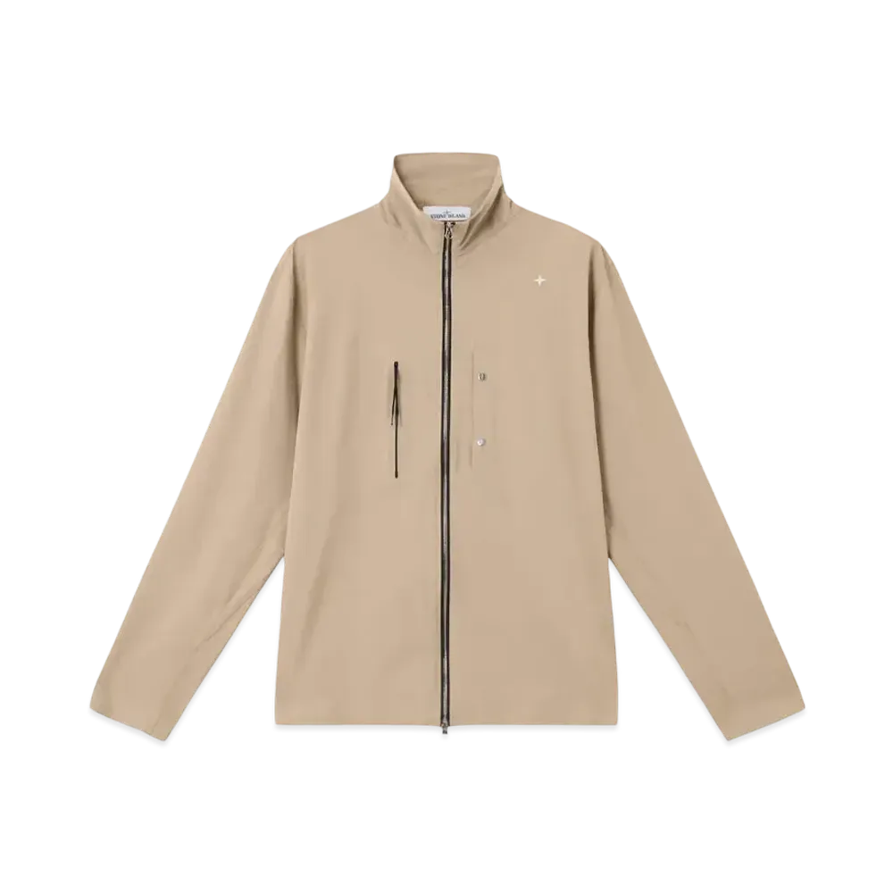 Stone Island Stellina 1200019 BI-Stretch Nylon Tela "Biscuit"