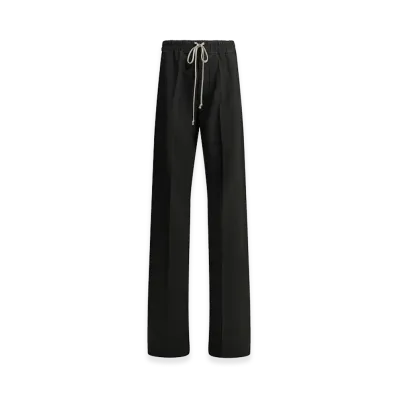 Rick Owens Women's Dietrich Drawstring Parachute Pants "Black"