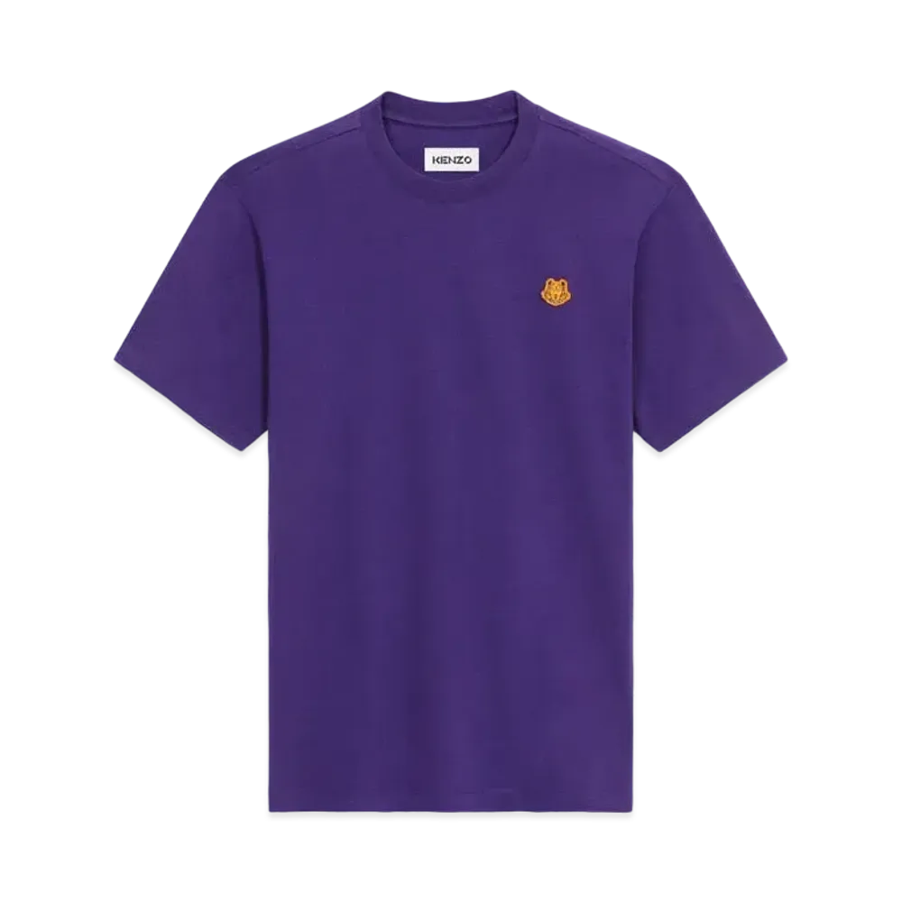 KENZO T-Shirt tigre Tigre Crest "Aubergine"