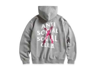ANTI SOCIAL SOCIAL CLUB Cancelled Paint Hoodie "Gray"