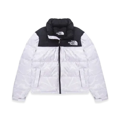 The North Face Women'sPrinted 1996 Retro Nuptse Jacket "Lavender Fog"