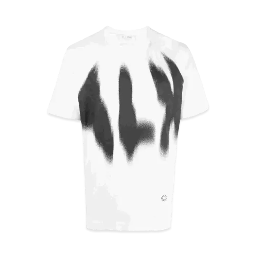 1017 ALYX 9SM Graffiti Logo-Print T-Shirt "White"