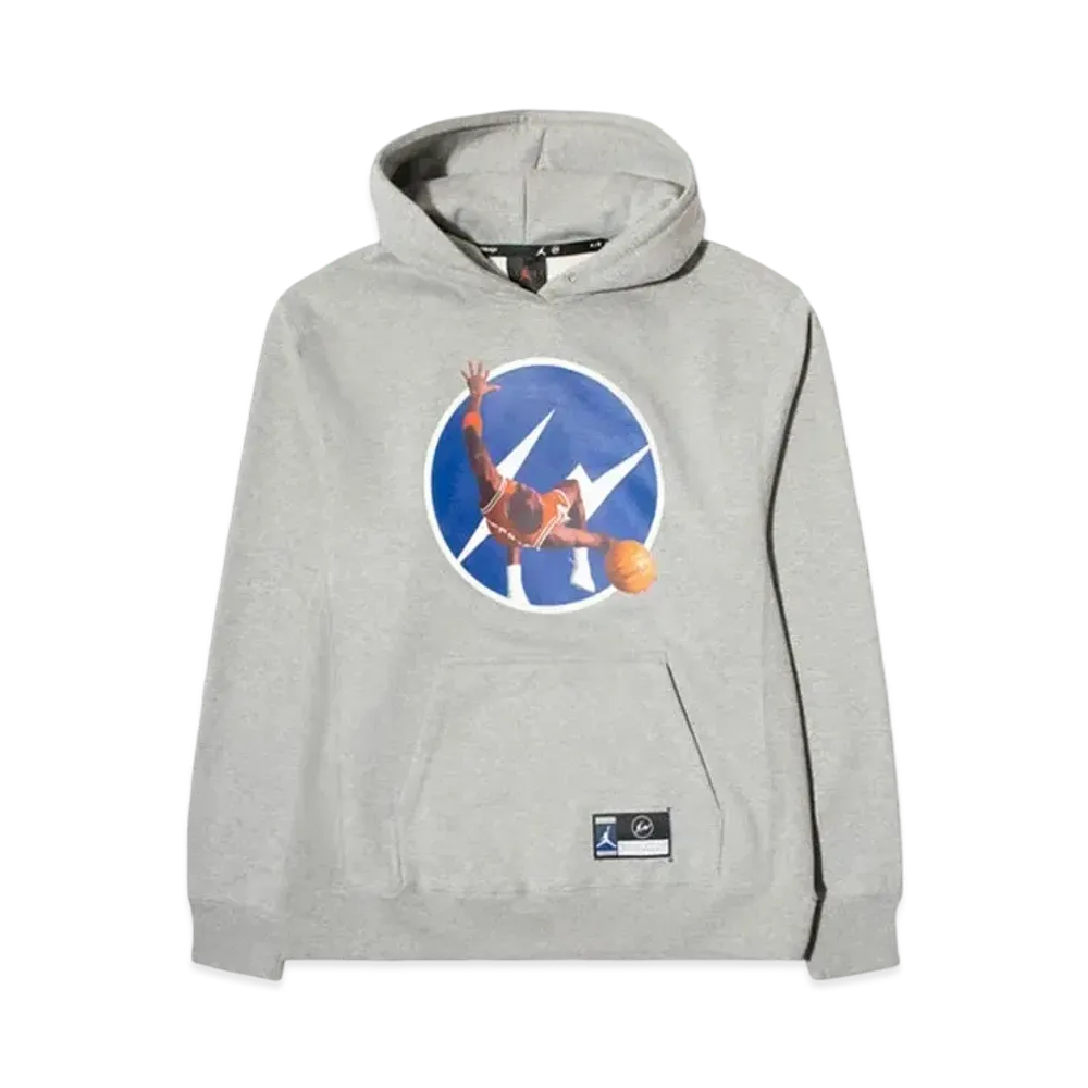 Air Jordan x Fragment Image Pullover Hoodie "Grey"