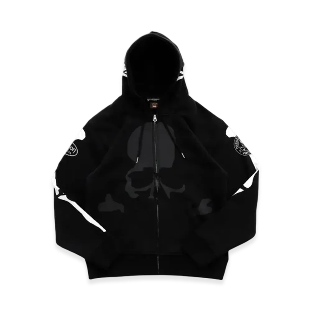 VANSON x Mastermind World WORLD BONE HOODIE Regular Fit "Black"