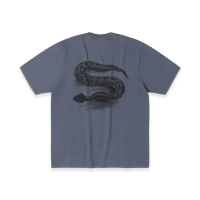 Stussy Serpent Tee Pigment Dyed "Navy"
