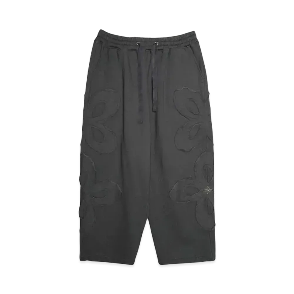 SURGERY clover logo patchs sweat pants "CHARCOAL"