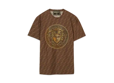 FENDI x Versace Fendace FF T-Shirt "Brown"