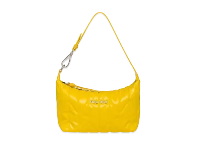 MIU MIU Miu Spirit Seal Mini Bag "Yellow"