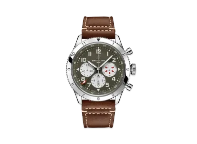 BREITLING SUPER AVI B04 CHRONOGRAPH GMT 46 CURTISS WARHAWK "Green"
