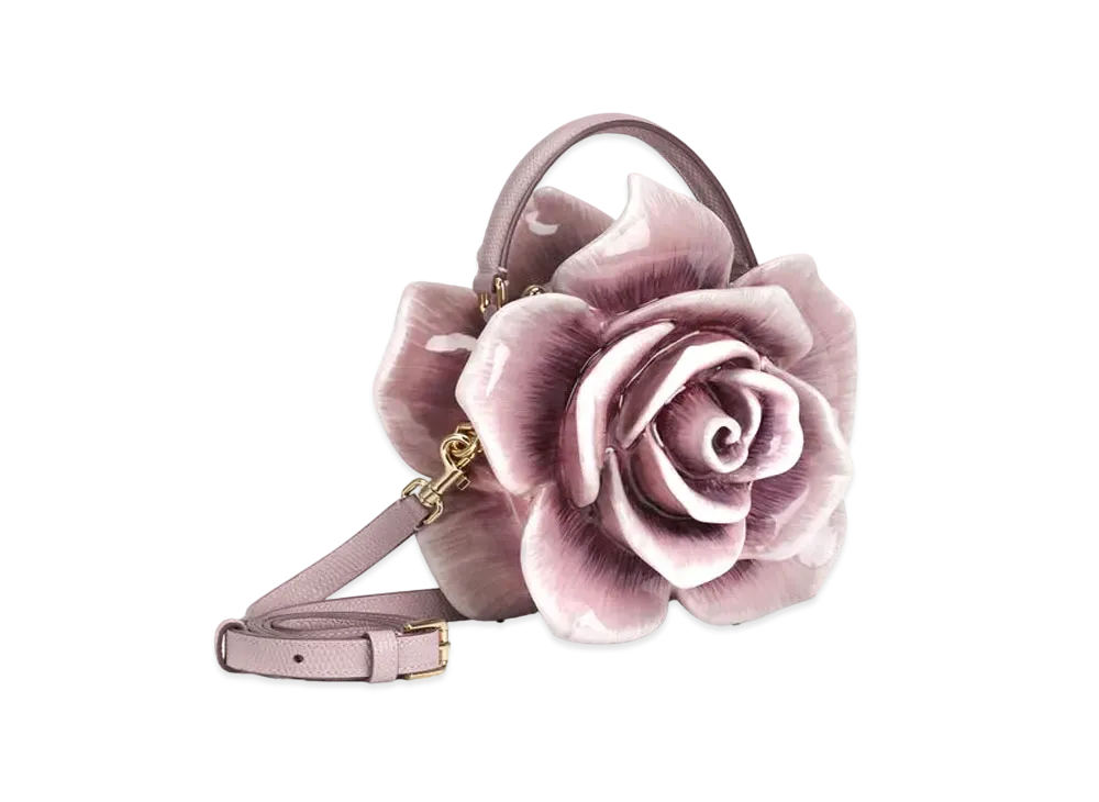 Dolce&Gabbana Dolce Box Bag Paint Resin Rose "Lilac"