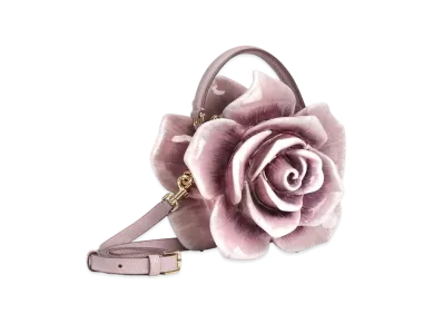 Dolce&Gabbana Dolce Box Bag Paint Resin Rose "Lilac"