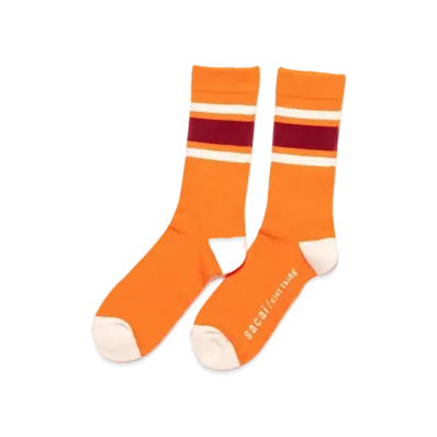 sacai sacai x CLOT Socks "Orange"