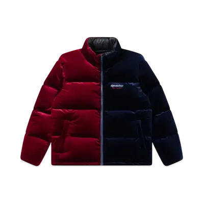 BlackEyePatch Spandex Logo 2 Tone Down Jacket "RedBlack"
