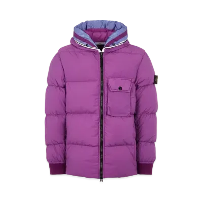 Stone Island 43432 NASLAN LIGHT WATRO DOWN-TC "Magenta"
