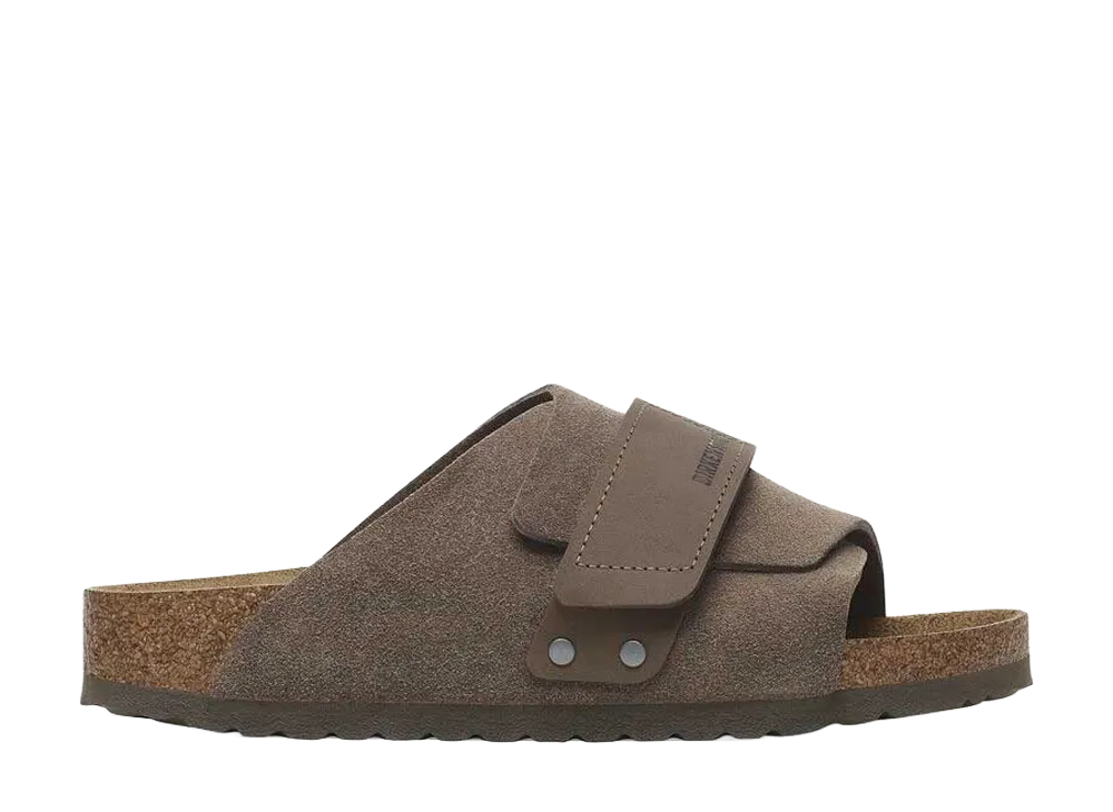 BIRKENSTOCK Kyoto Nubuck Suede Leather "Concrete Gray"